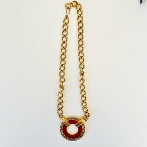 1980’s Monet Medallion Necklace.